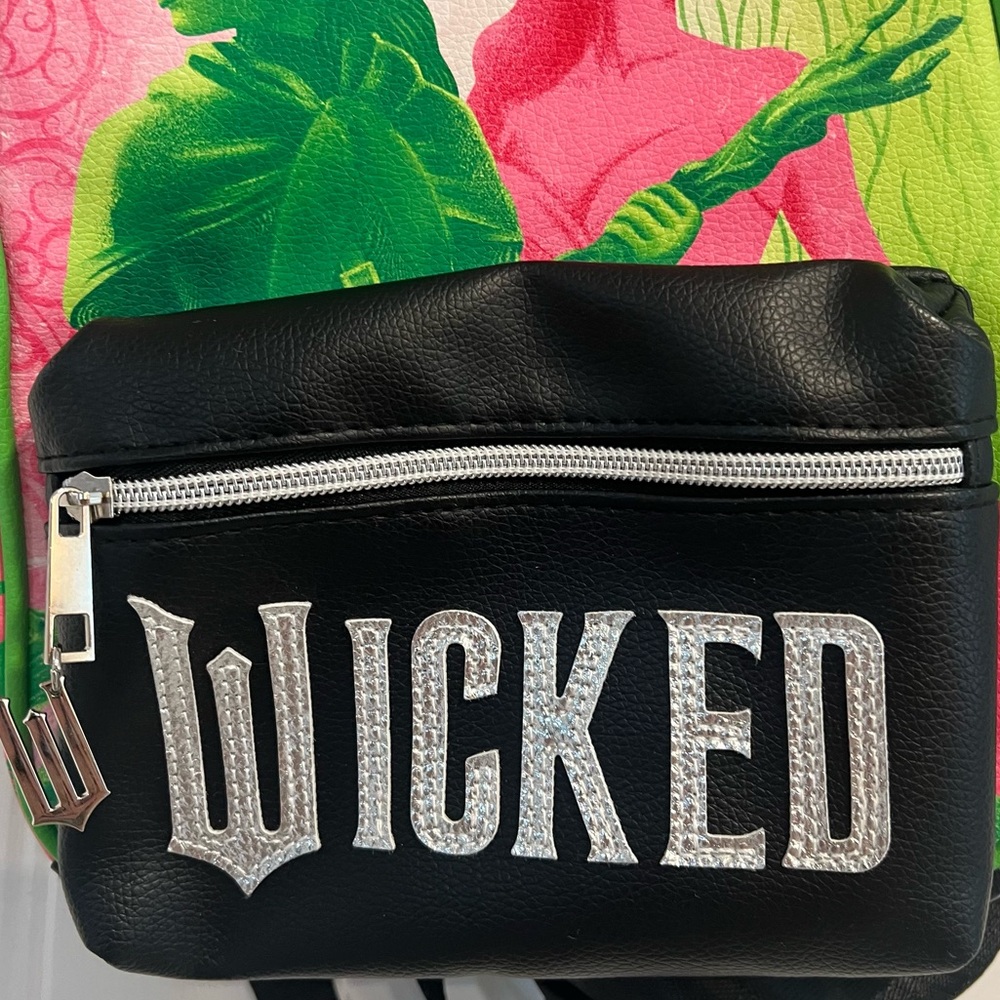 Accessory Innovations Wicked Mini Backpack Green and Pink Design. OS. - Picture 4 of 15
